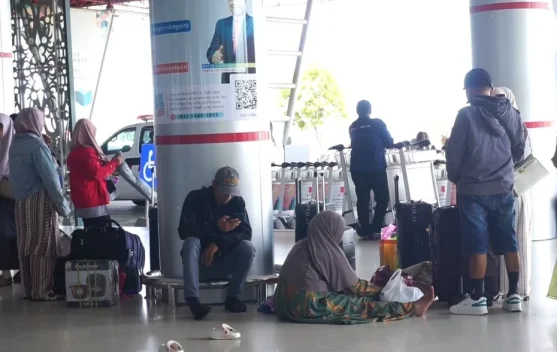 Bandara Tjilik Riwut Palangka Raya Dipadati Pemudik, Tiket Sold Out hingga H-3 Lebar