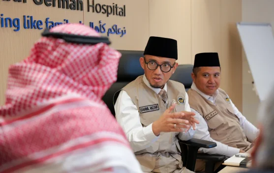 Wamenhaj Pertebal Layanan Kesehatan di Makkah