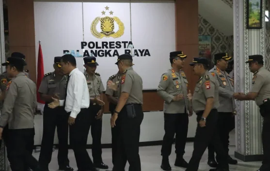 Kapolresta Palangka Raya Pimpin Halal Bihalal, Perkuat Soliditas Personel