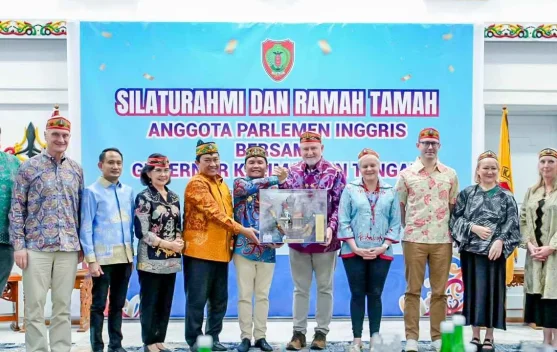 Pemprov Kalteng Terima Kunjungan Parlemen Inggris