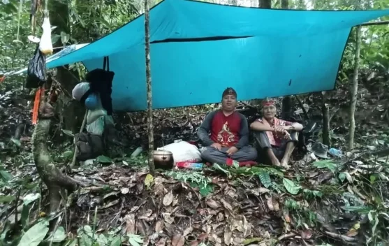 Warga Dayak Siang Kunjungi Gunung Bondang Bentuk Penghormatan kepada Leluhur