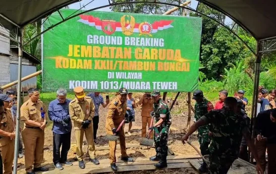 Kalteng Terima 8 Pembangunan Jembatan Garuda