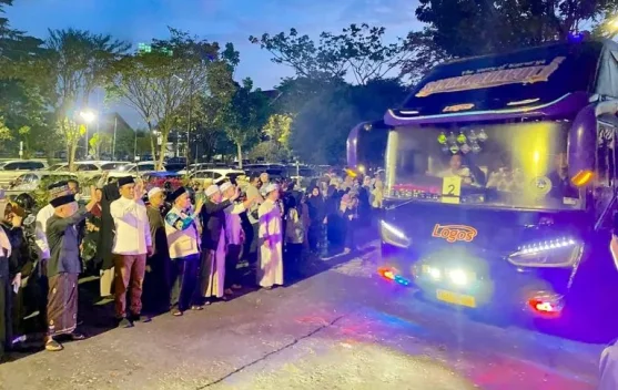 Seluruh Kloter Jemaah Haji Asal Palangka Raya Diberangkatkan