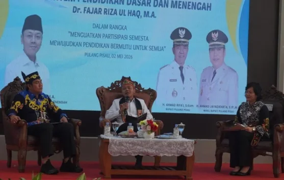 Wamendikdasmen Kunjungi Pulang Pisau, Pemkab Usulkan Revitalisasi Sekolah