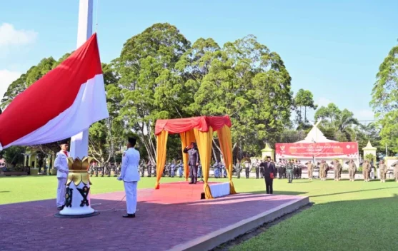 Bupati Nurhidayah Pimpin Upacara Hari Lahir Pancasila 2026 di Kotawaringin Barat