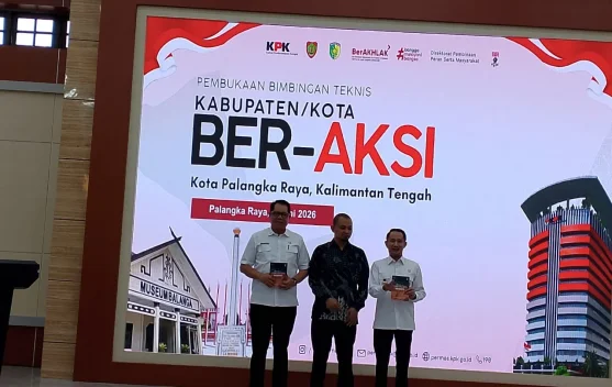 KPK Gelar Bimtek Calon Kabupaten/Kota Ber-AKSI
