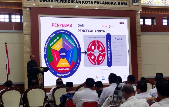 Palangka Raya Masuk Tiga Besar Calon Percontohan Kota Antikorupsi 2026