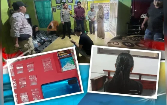 Perempuan 27 Tahun Dibekuk Bersama 9 Klip Sabu di Ketapang Sampit
