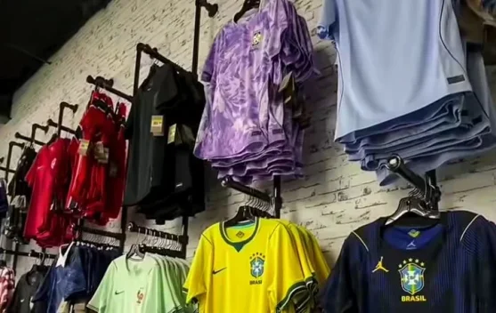 Menjelang Piala Dunia, Pembelian Baju Bola Meningkat