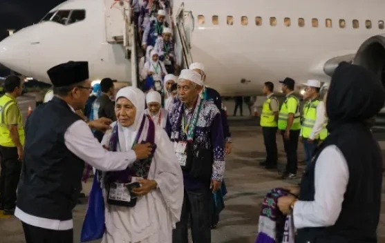 Jemaah Haji Asal Palangka Raya Mendarat Mulai 9 Juni 2026