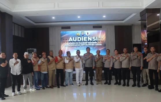 Polda Kalteng dan GDAN Perkuat Sinergi, Bangun Benteng Dayak Lawan Narkoba