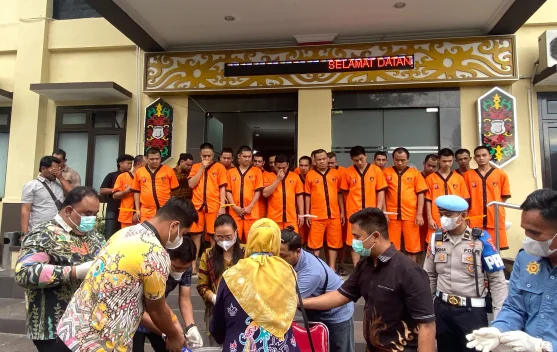 Polda Kalteng Musnahkan 489 Gram Sabu dan 38 Butir Ekstasi