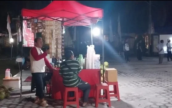 TVRI Kalteng Libatkan UMKM Meriahkan Nobar Bola Gembira