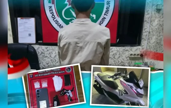 Warga Pelangsian Diciduk Bawa 8,84 Gram Sabu di Sampit