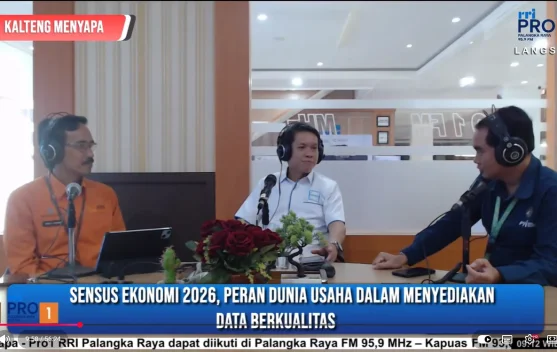 BPS Palangka Raya Sukseskan Sensus Ekonomi 2026 Demi Kemajuan Nasional