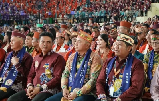 Wakil Bupati Kapuas Dodo Hadiri Pembukaan Sinode Umum XXV GKE di Puruk Cahu