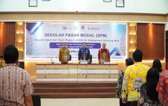 OJK dan BEI Perkuat Literasi Investasi ASN Gunung Mas