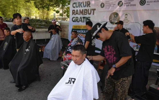 Jasa Potong Rambut Ikut Berpartisipasi dalam HUT Kota Palangka Raya