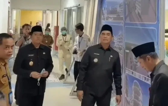 Sidak RSUD Muara Teweh, Bupati Pastikan Pembangunan Sesuai Rencana