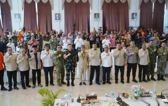 Menko Polkam Kunjungan Kerja ke Kapuas, Perkuat Sinergi Penanganan Karhutla