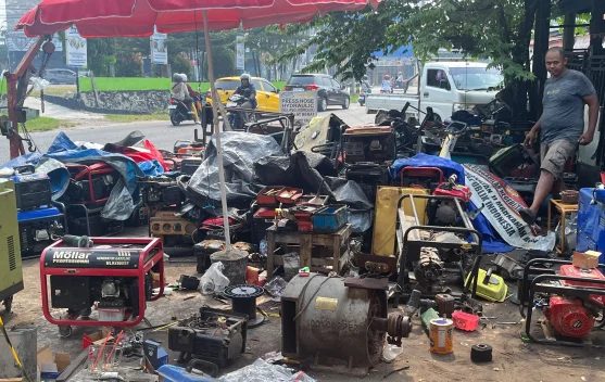 Pemadaman Listrik Berulang, Permintaan Servis Genset di Palangka Raya Meningkat