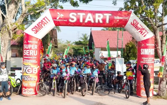 Komunitas Gowes Hiu Putih Sukses Menggelar Gowes Bareng