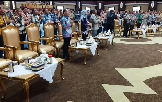 Pemda se-Kalteng Ikuti Rakor Penguatan Integritas dan Pencegahan Korupsi