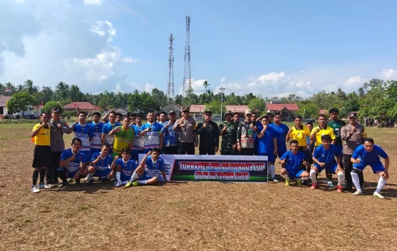 Turnamen Sepak Bola Pulau Hanaut Cup X Resmi Dibuka