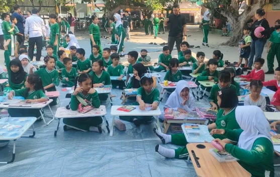 Lomba Mewarnai Tingkat SD Semarakkan HUT ke-81 Kemerdekaan RI