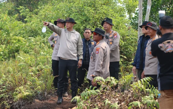 Polda Kalteng Intensifkan Penanganan Karhutla di Tumbang Nusa