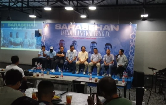 Manajemen Isenmulang Kalteng FC Komitmen Membangun Sepak Bola Kalimantan Tengah