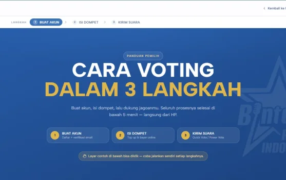 Voting Peserta Favorit Bintang Radio Indonesia 2026 Telah Dibuka