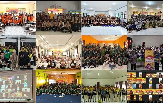 Serentak se-Indonesia, Pajak Bertutur 2026 Hadir di 20 Sekolah Kalsel dan Kalteng