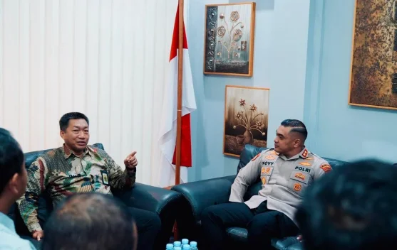 Kapolres Tanah Bumbu Kunjungi KPP Pratama Batulicin Perkuat Sinergitas