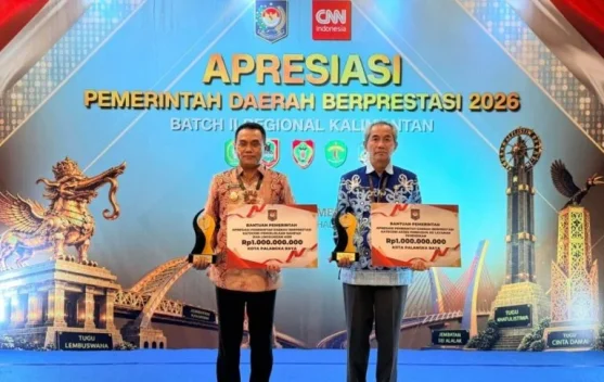Pemko Palangka Raya Raih Penghargaan Pemda Berprestasi 2026