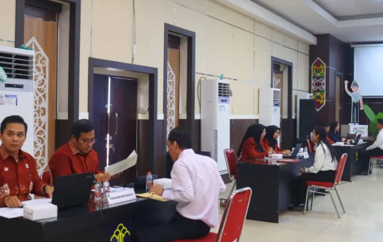 Peserta MagangHub Kemenkum Kalteng Jalani Seleksi Wawancara Kompetensi