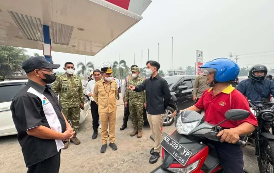 Wapres RI Cek Antrean BBM di Palangka Raya