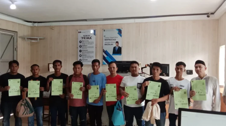 Sebelas Warga Binaan Lapas Tanjung Raja Ogan Ilir Bebas