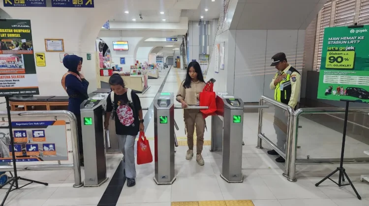 LRT Sumsel Layani 571 Ribu Penumpang Hingga Pertengahan Februari 2026