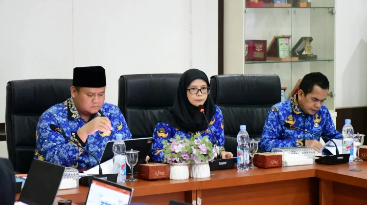 Pemkab Banyuasin Gelar Rapat TP3S dan Monev MBG