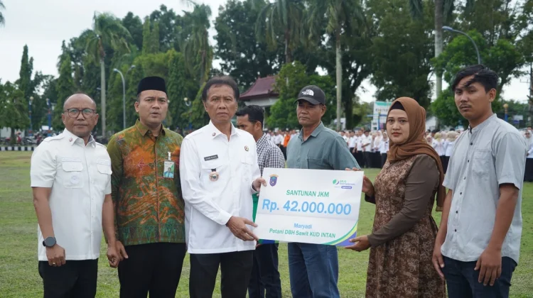 Ratusan Pekerja Sawit OKI Terlindungi BPJS  Ketenagakerjaan