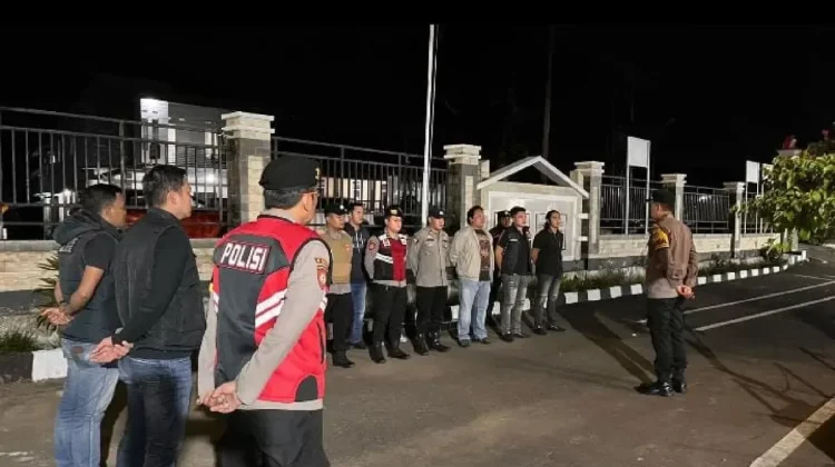 Polres Pagar Alam Gelar Operasi Sikat Musi Patroli Skala Besar