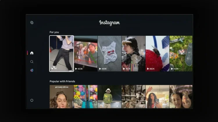 Instagram Reels Kini Resmi Hadir di Layar TV