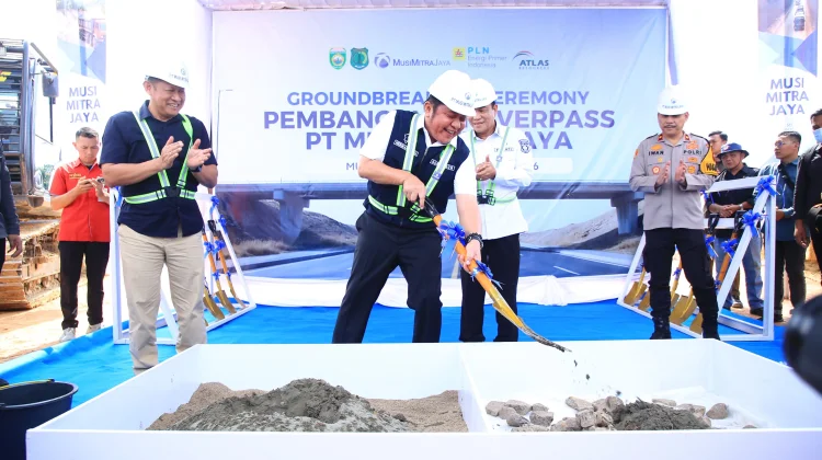 Proyek Overpass Batubara di Muba Resmi Dimulai