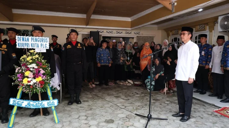 Ratu Dewa Lepas Jenazah Asisten I Secara Kedinasan, Sekda Kenang Integritas Ican