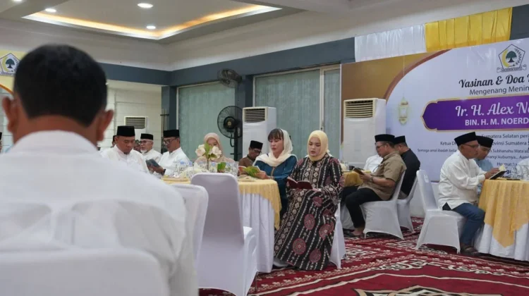 Wabup Banyuasin Doakan Alex Noerdin, Kenang Jasa Pembangunan