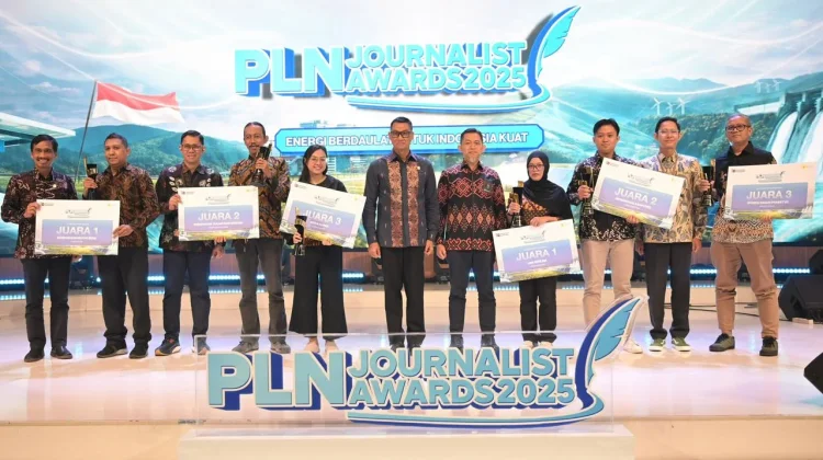 Sebanyak 18 Jurnalis Raih Penghargaan PLN Journalist Awards 2025