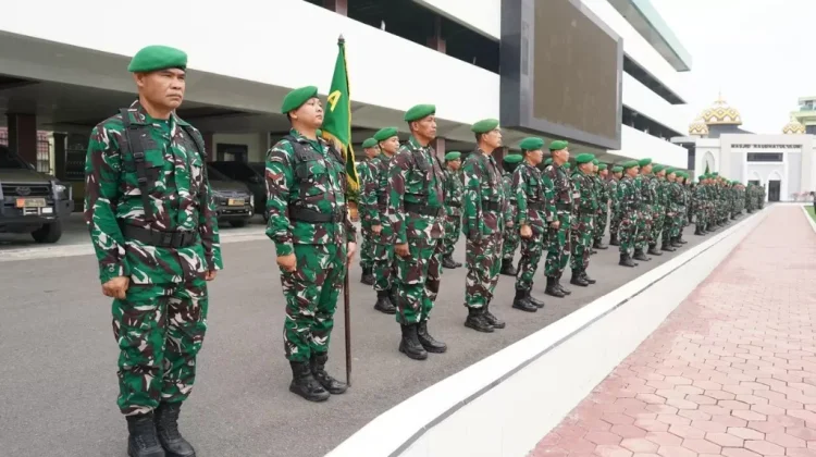 Jaga Kedisiplinan, Kodam II/Sriwijaya Rutin Gelar Upacara Bendera