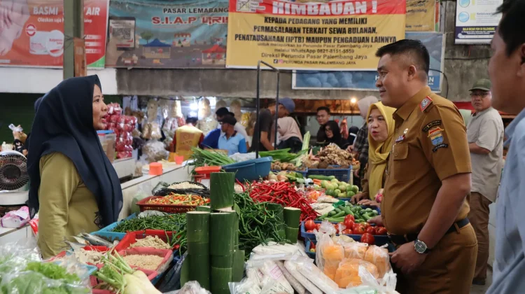 Harga Pangan Terkendali, Pemkot Sidak Pasar
