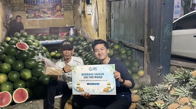 YBM PLN dan GENCAR Gelar Aksi Berbagi Paket Ramadan